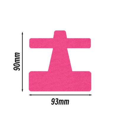 60Pcs Pre‑Cut Bunion Support Kinesiology Tape