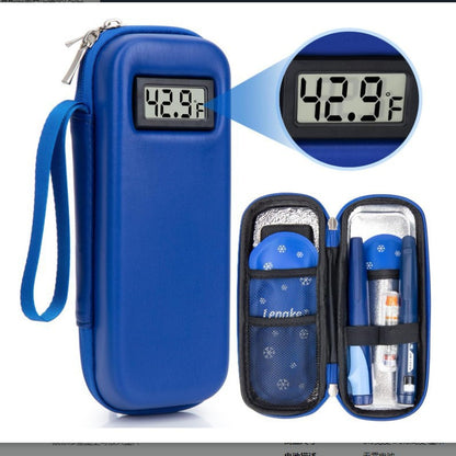 Temperature Display Insulin Cooler Travel Case